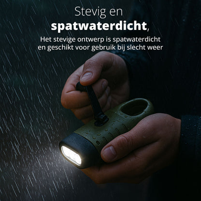 PowerLite™ Opwindbare Militaire Zaklamp