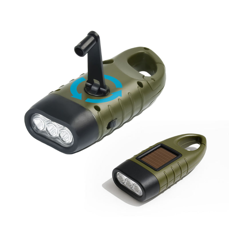 PowerLite™ Opwindbare Militaire Zaklamp