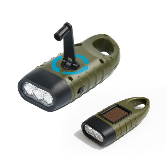 PowerLite™ Opwindbare Militaire Zaklamp